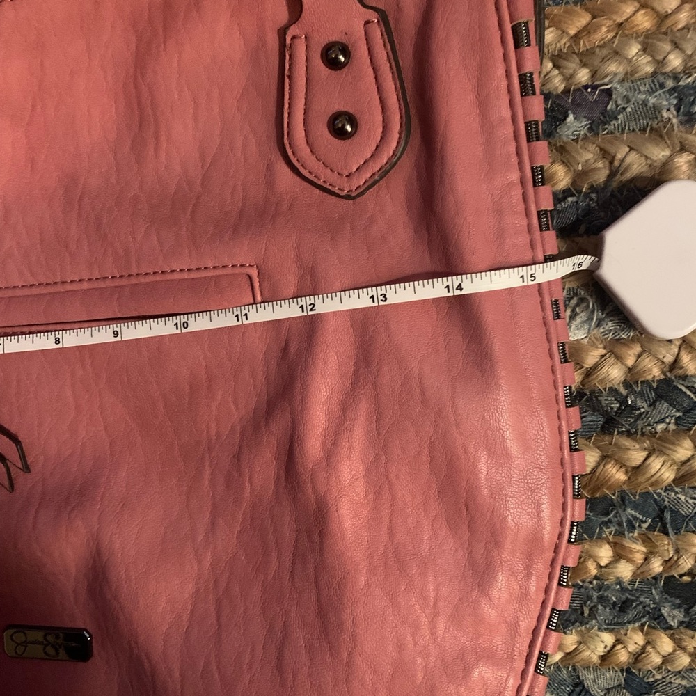 Large pink Jessica Simpson shoulder/hand bag